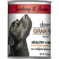 Dave's Pet Food Grain-Free Turkey & Bacon Recipe Canned Dog Food, 13-oz, case of 12