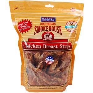 Smokehouse USA Chicken Breast Strips Dog Treats, 16-oz bag