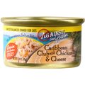 Against the Grain Caribbean Club with Chicken & Cheese Dinner Grain-Free Canned Cat Food, 2.8-oz, case of 24