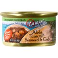Against the Grain Aloha Tuna with Seaweed & Crab Dinner Grain-Free Canned Cat Food, 2.8-oz, case of 24