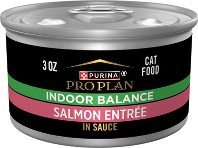 Purina Pro Plan Focus Adult Indoor Care Salmon & Rice Entree in Sauce Canned Cat Food, slide 1 of 1