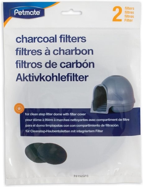 Petmate Booda Litter Box Charcoal Air Filters, Cleanstep slide 1 of 2