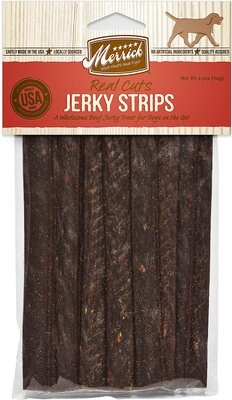 Merrick Natural Beef Real Cuts Jerky Strips Dog Treats, slide 1 of 1