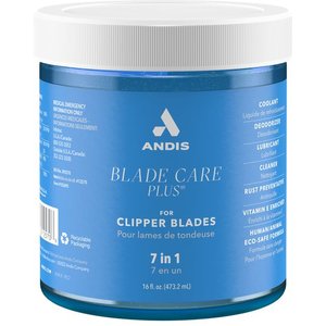 Andis Blade Care Plus for Pet Clipper Blades, 16.5-oz jar
