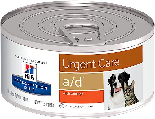 Hill's Prescription Diet a/d Urgent Care with Chicken Wet Dog & Cat Food, 5.5-oz, case of 24 slide 1 of 8