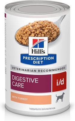 7. Hill's Prescription Diet i/d Digestive Care with Turkey Canned Dog Food