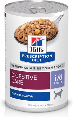 6. Hill's Prescription Diet i/d Digestive Care Low Fat Original Flavor Pate Canned Dog Food