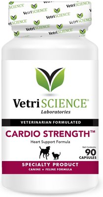 VetriScience Cardio Strength Capsules Heart Supplement for Cats & Dogs, slide 1 of 1