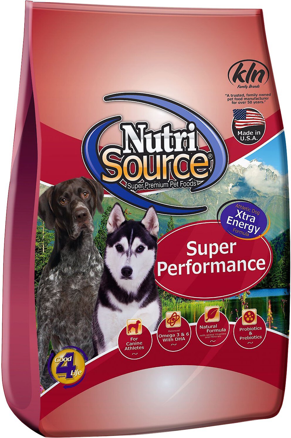 NUTRISOURCE Super Performance Chicken & Rice Formula Dry Dog Food, 40