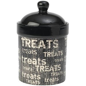 PetRageous Designs Vintage Pet Treat Jar, Treat Jar, 9-in tall