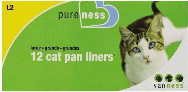Van Ness Cat Pan Liners, Large, 12 count slide 1 of 2