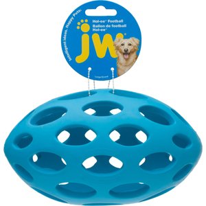 JW Pet Hol-ee Football Dog Toy, Color Varies, Large