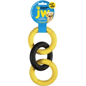 JW Pet Invincible Chains Triple Dog Toy, Color Varies, Small