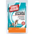 Simple Solution Washable Female Dog Diaper, Large: 18 to 27-in waist