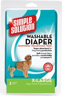 Simple Solution Washable Female Dog Diaper, slide 1 of 1