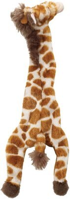 Ethical Pet Skinneeez Giraffe Stuffing-Free Squeaky Plush Dog Toy, slide 1 of 1