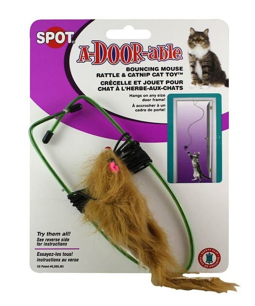 Ethical Pet DoorAble Bouncing Mouse with Catnip Cat Toy  Chewy.com
