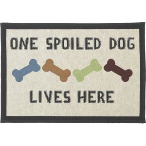 PetRageous Designs One Spoiled Dog Tapestry Placemat, Regular