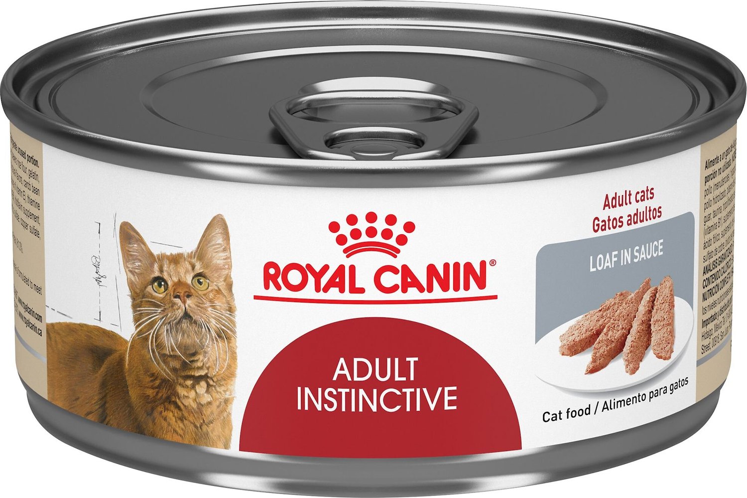 Royal Canin Adult Instinctive Loaf in Sauce Canned Cat Food, 5.8oz