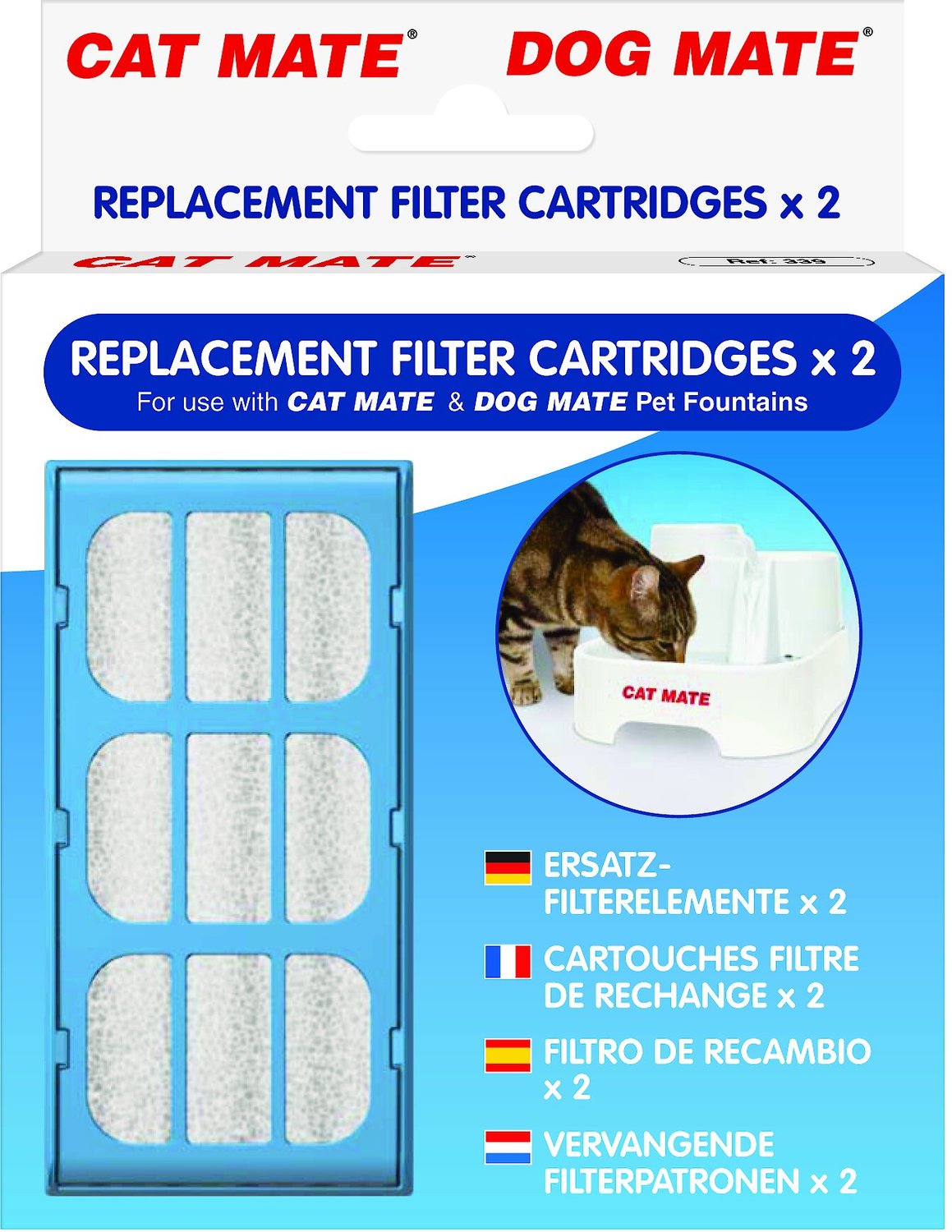 CAT MATE Replacement Filter Cartridges 