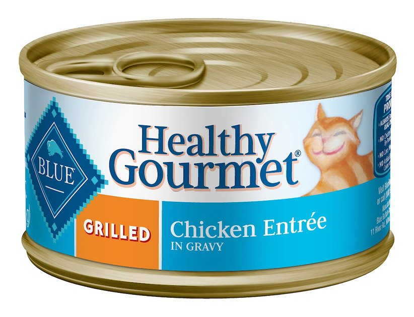 Blue Buffalo Healthy Gourmet Grilled Chicken Entree in Gravy Canned Cat