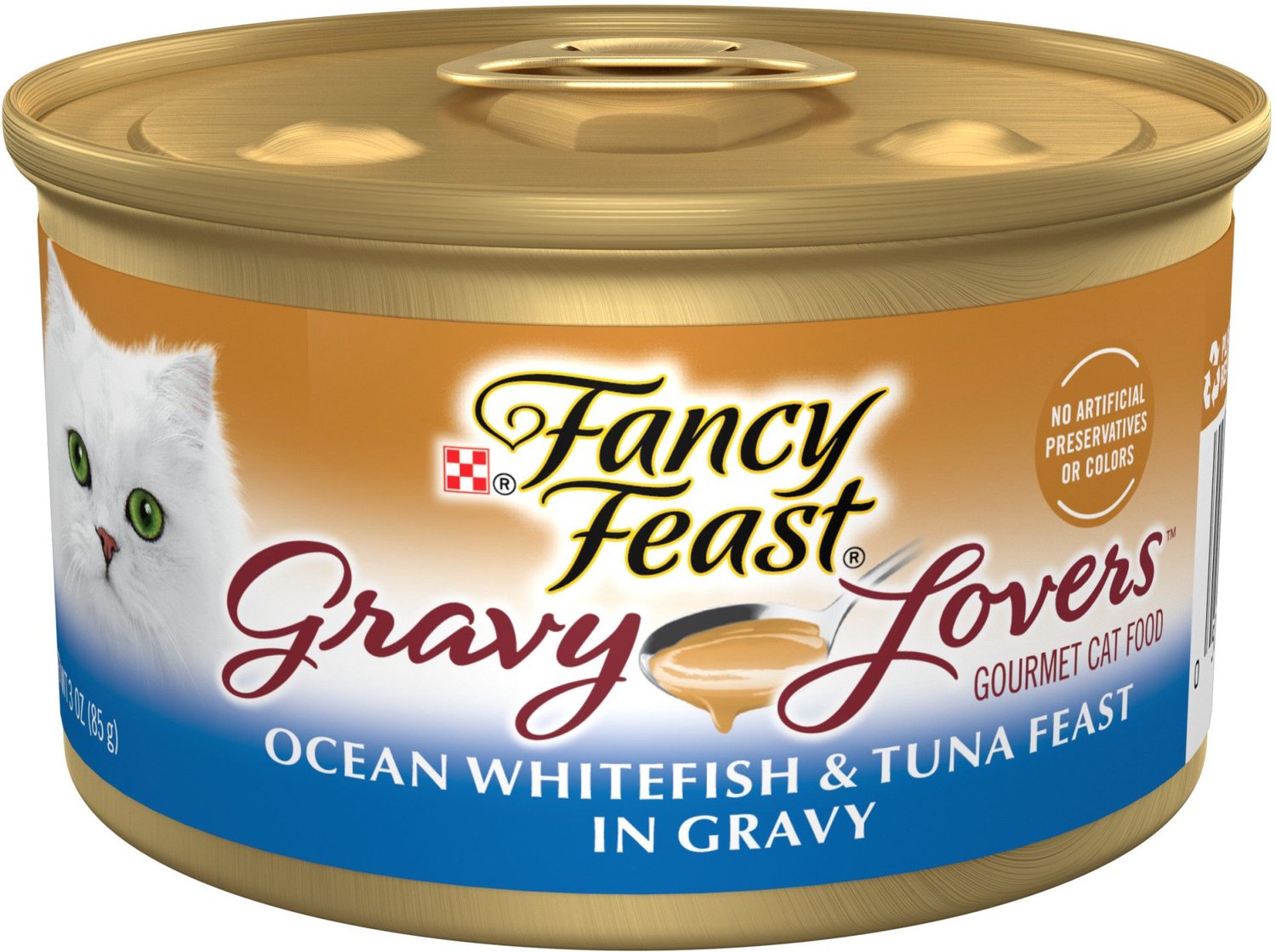 Fancy Feast Gravy Lovers Ocean Whitefish & Tuna Feast in