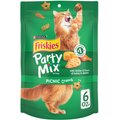 Friskies Party Mix Crunch Picnic Cat Treats, 6-oz bag