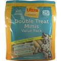 Ultra Chewy Double Treat Bones Mini Dog Treats, 25 pack