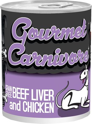 Tiki Dog Gourmet Carnivore Beef Liver & Chicken Grain-Free Canned Dog Food, slide 1 of 1