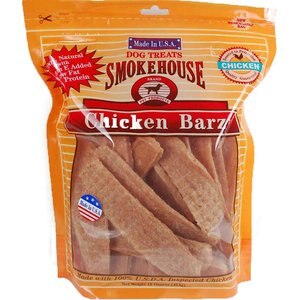 Smokehouse USA Chicken Barz Dog Treats, 16-oz bag