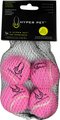 Hyper Pet 4 Pack of Balls for Dogs, Pink, Mini