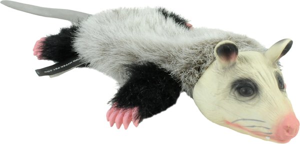 Hyper Pet Real Skinz Dog Toy, Opossum slide 1 of 10