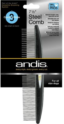 Andis Premium Steel Pet Comb, slide 1 of 1