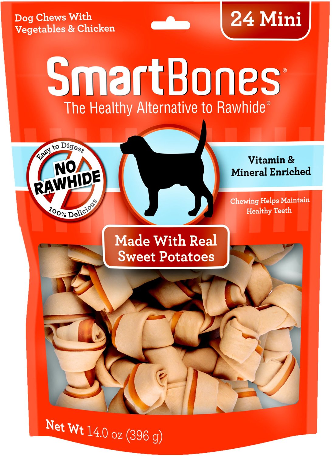 SMARTBONES Mini Sweet Potato Chews Dog 
