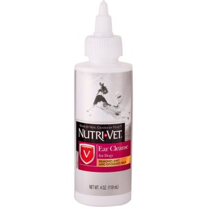 Nutri-Vet Ear Cleanse for Dogs, 4-oz bottle