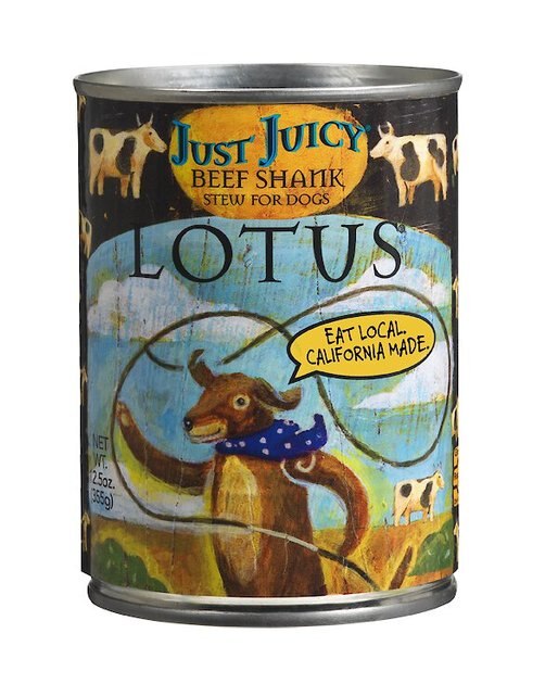 Lotus Just Juicy Beef Shank Stew Grain-Free Canned Dog ...