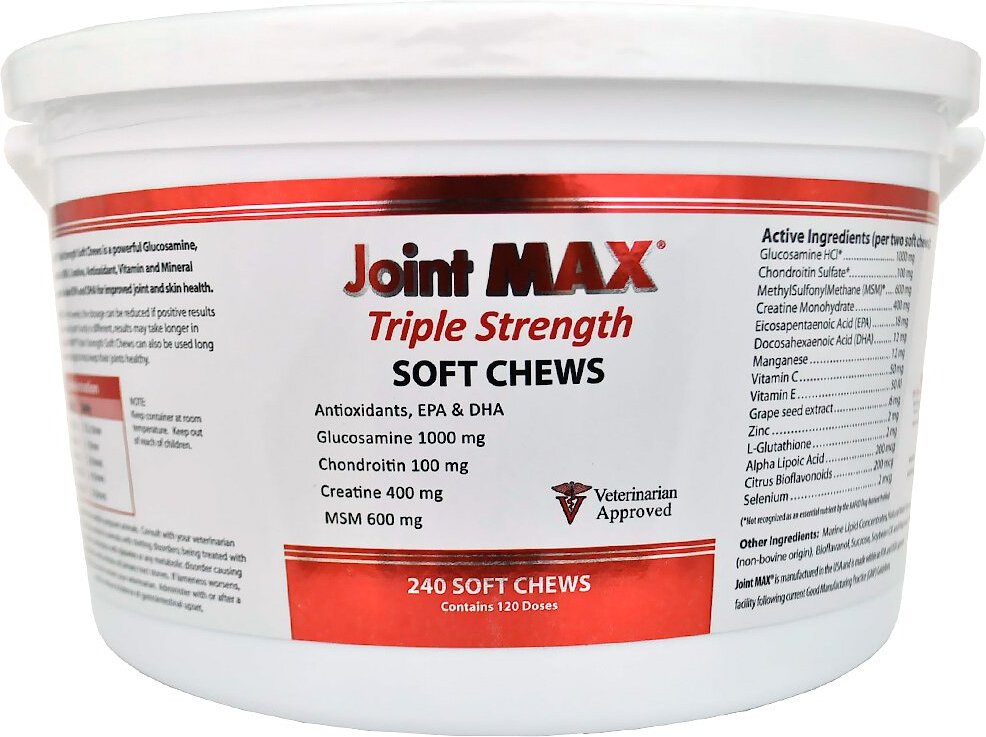 JOINT MAX Triple Strength Soft Chews 