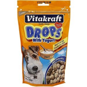 Vitakraft Drops with Yogurt Dog Treats, 8.8-oz bag