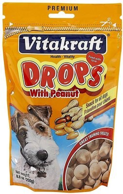 Vitakraft Drops with Peanut Dog Treats, slide 1 of 1