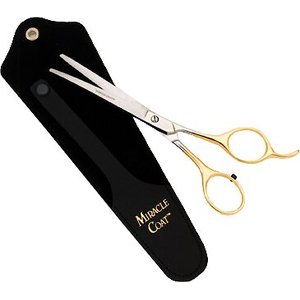 Miracle Care 7 1/4" Curved Blunt Tip Shear for Dogs & Cats