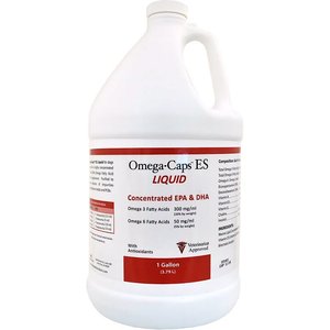 Omega-Caps ES Liquid for Dogs & Cats, 1-gal bottle