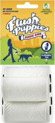 Flush Puppies Flushable & Certified Compostable Doodie Bags for Dogs, slide 1 of 1