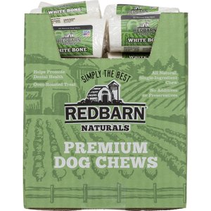 Redbarn Naturals Small White Bones Dog Treats, 30 count