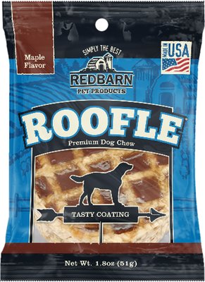 Redbarn Roofles with Natural Maple Flavor Dog Treats, slide 1 of 1