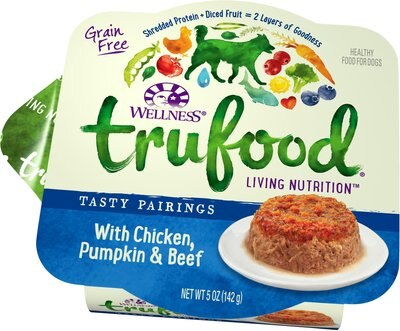 Wellness TruFood Tasty Pairings with Chicken, Pumpkin & Beef Grain-Free Dog Food Trays, slide 1 of 1