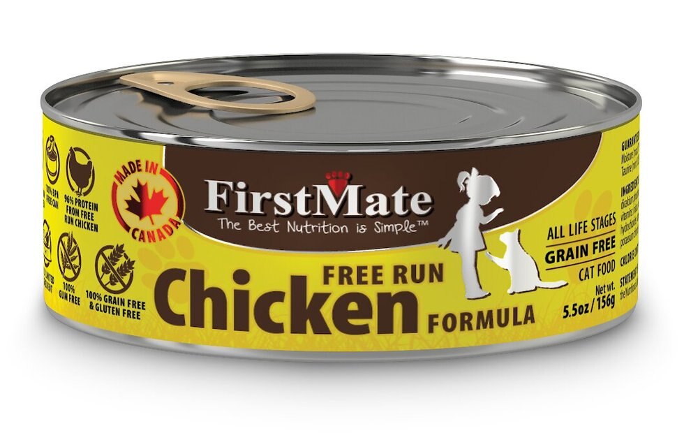FirstMate Chicken Formula Limited Ingredient GrainFree Canned Cat Food