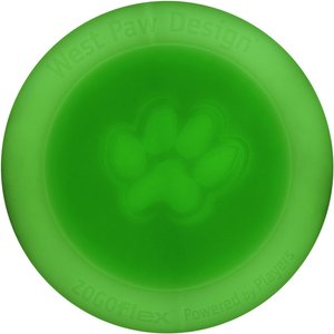 West Paw Zogoflex Glow Zisc Flying Disc Dog Toy Small