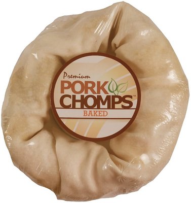 Premium Pork Chomps Baked Donut Dog Treat, slide 1 of 1