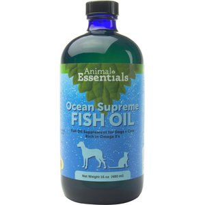 Animal Essentials Ocean Supreme Fish Oil Dog & Cat Supplement, 16-oz bottle