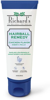 Richard's Organics Chicken Flavor Hairball Remedy, slide 1 of 1